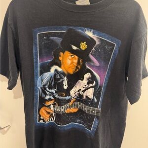 Vintage Black Stevie Ray Vaughan Shirt